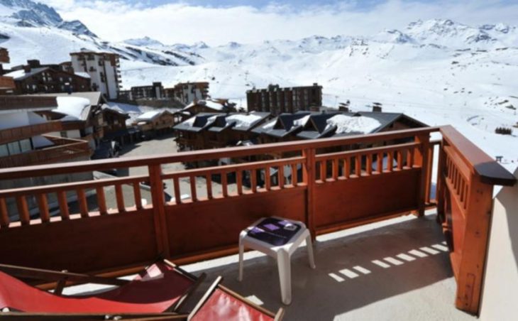 Hotel Les Trois Vallees, Val Thorens, Balcony